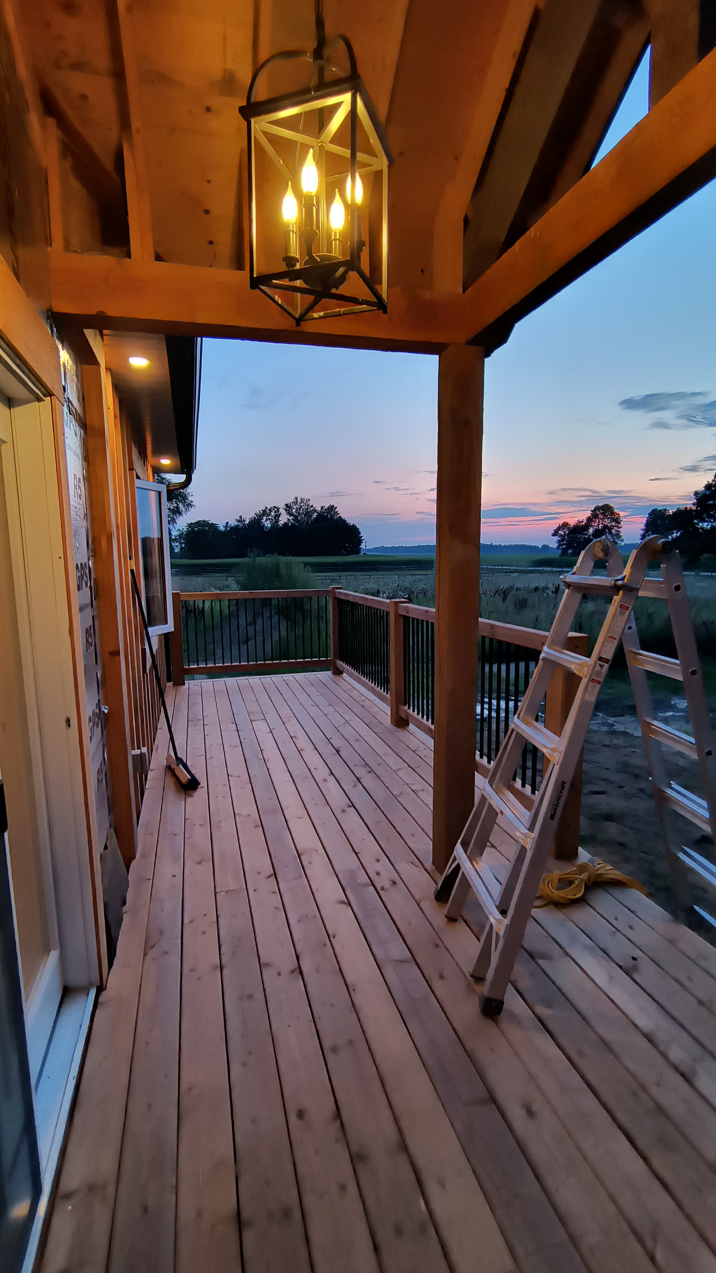 Front Gable & Porch